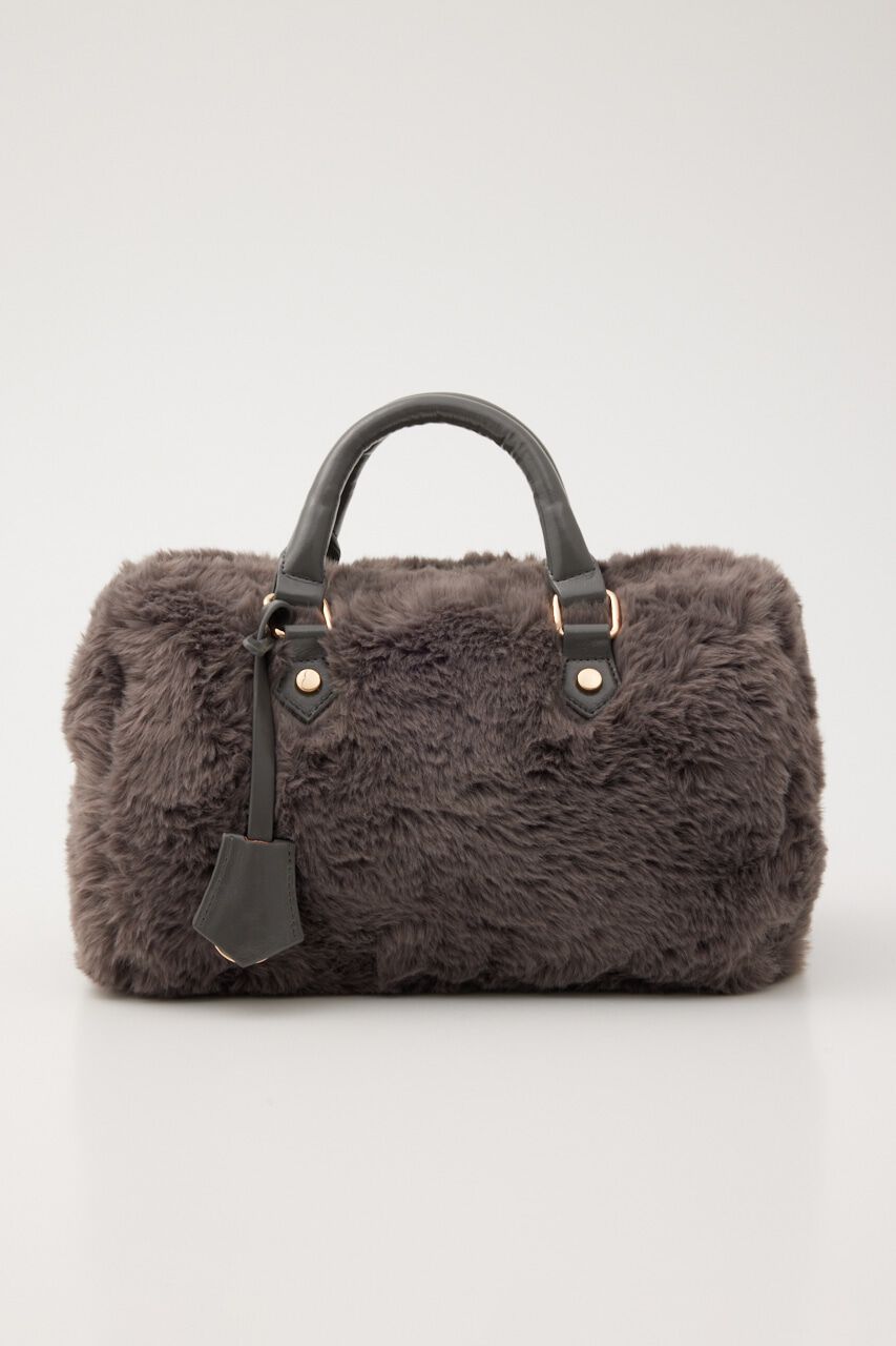 rienda「フェイクファーボストンバッグ」|その他|