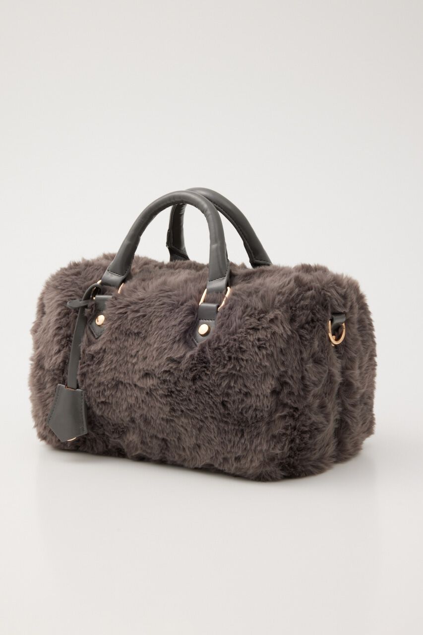 rienda「フェイクファーボストンバッグ」|その他|