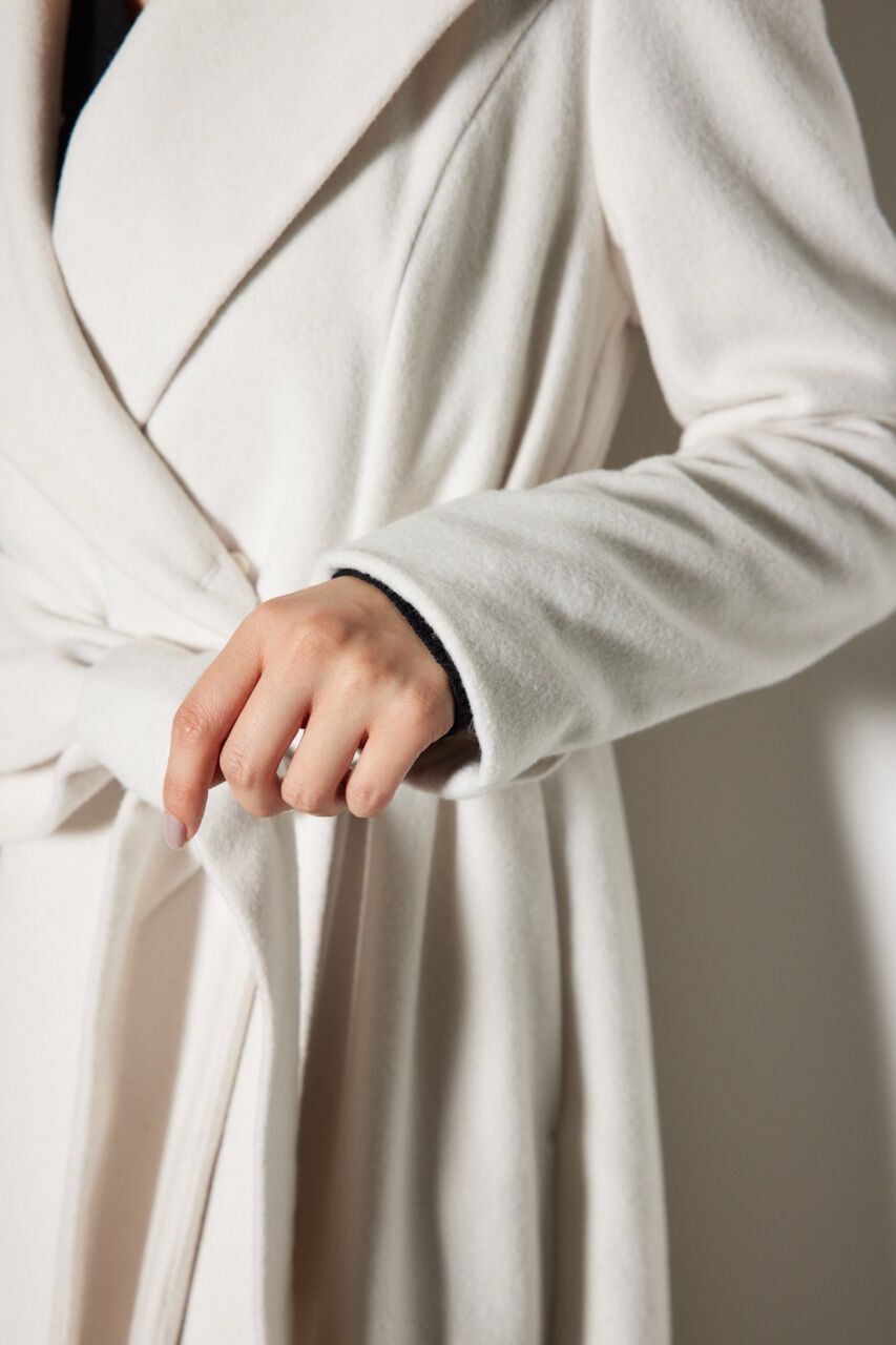 rienda「ウールMIXクラッシィドレスコート」|その他|