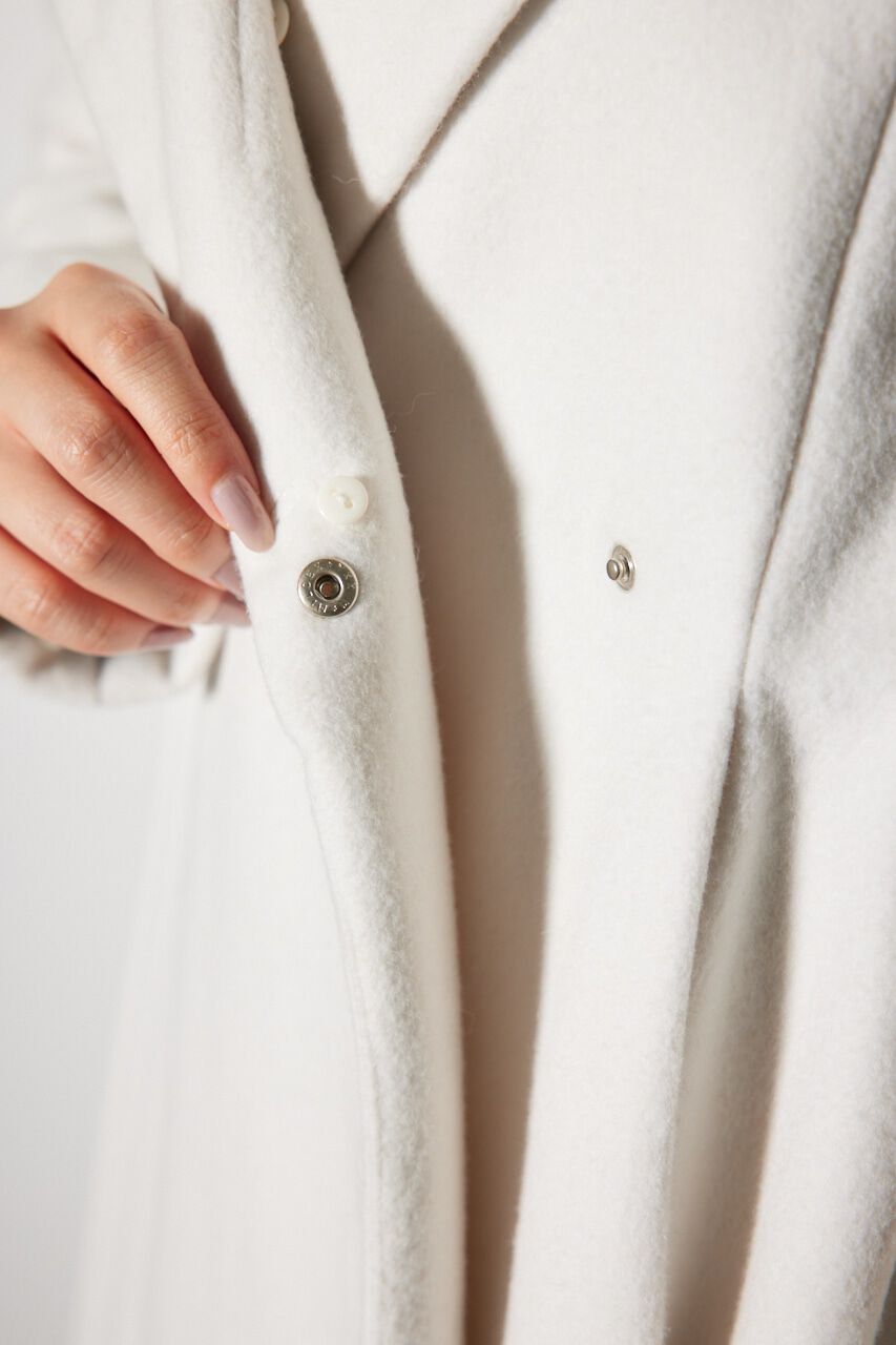 rienda「ウールMIXクラッシィドレスコート」|その他|