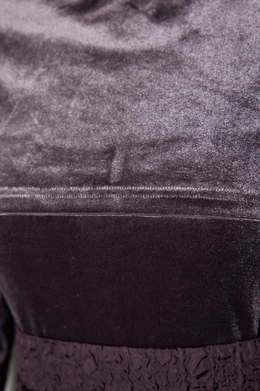 rienda「2WAYベロアフレアミニワンピース」|ワンピース|