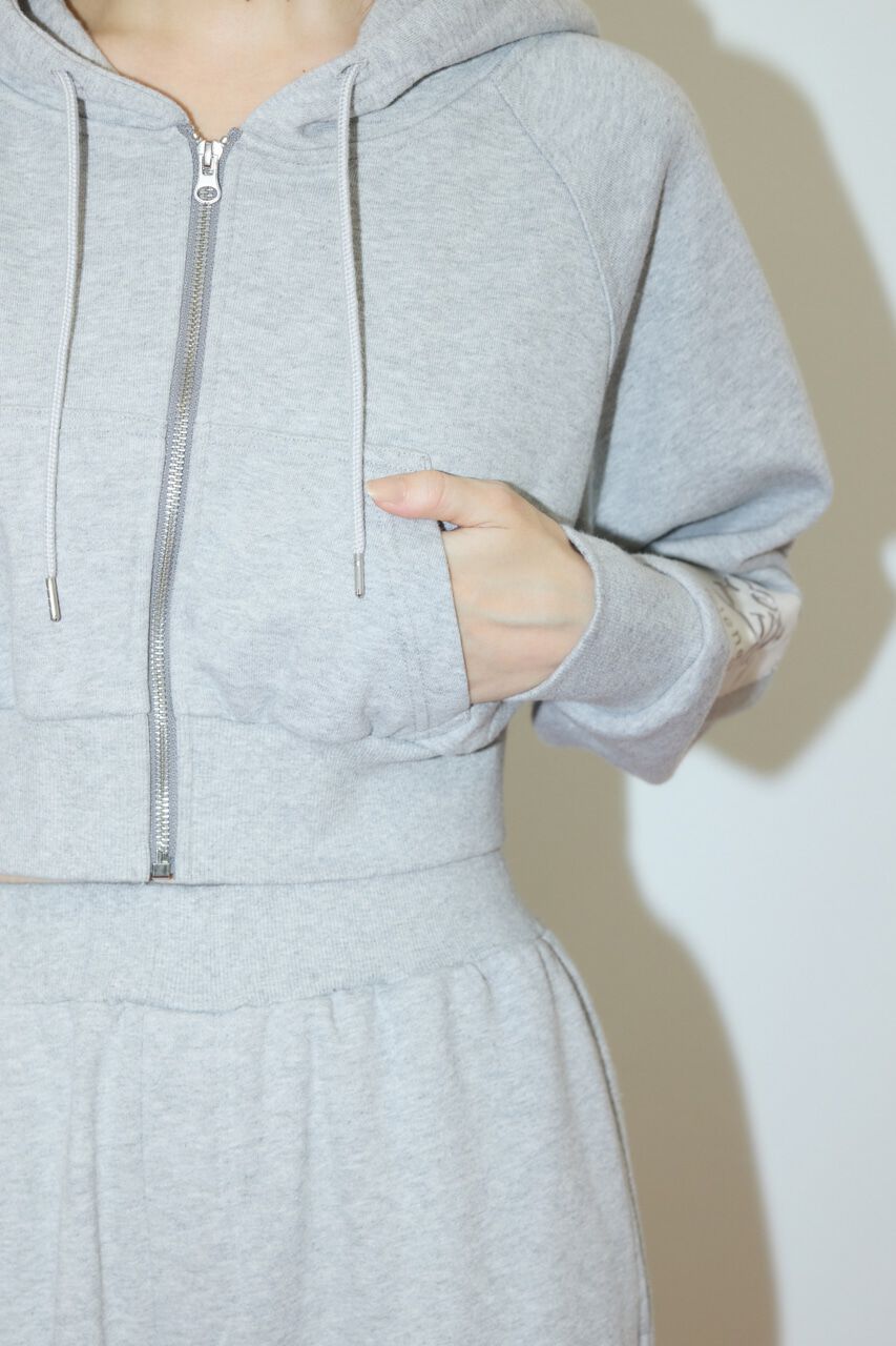 rienda「Rパッチ付きレディーススウェットトップス」|パーカー|