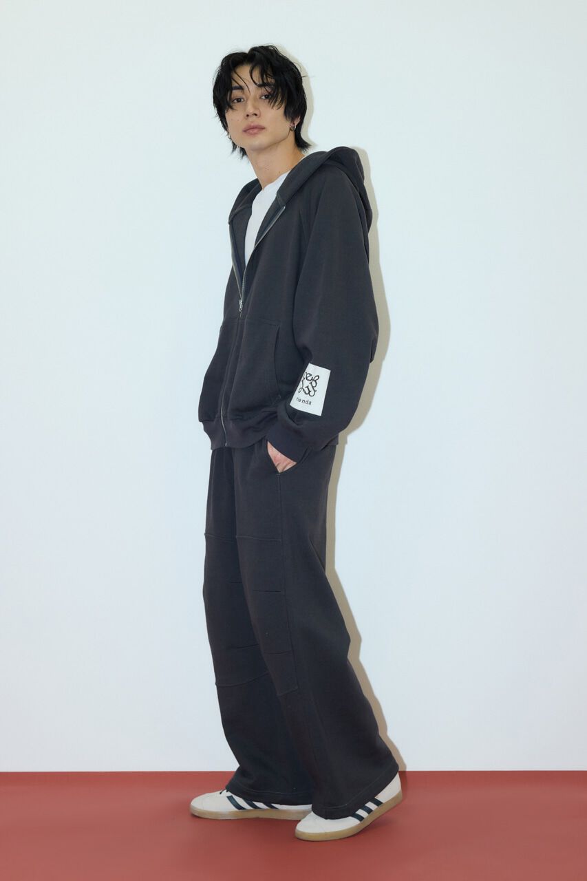 rienda「Rパッチ付きユニセックススウェットパンツ」|その他|