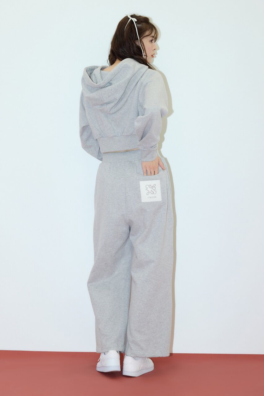 rienda「Rパッチ付きユニセックススウェットパンツ」|その他|