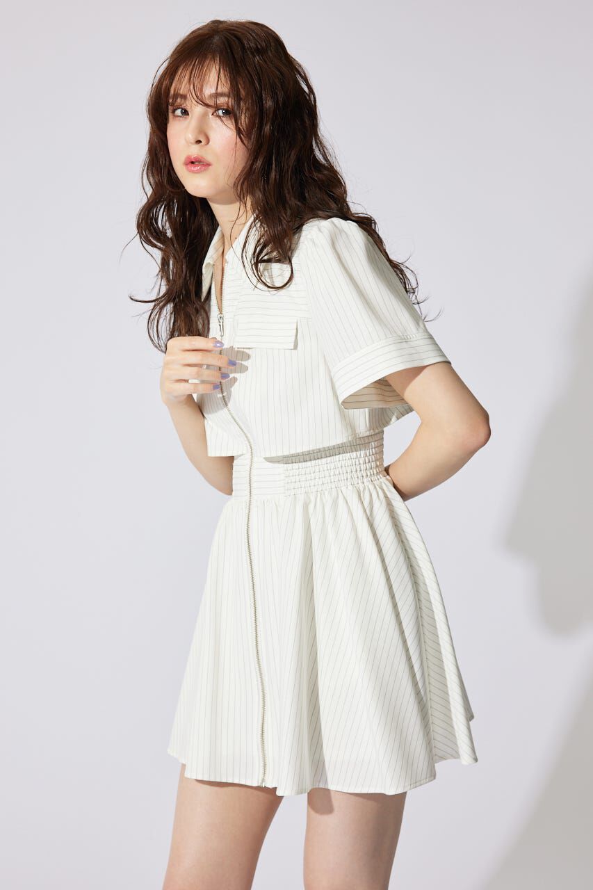 rienda「バストフレアミニワンピース」|ワンピース|