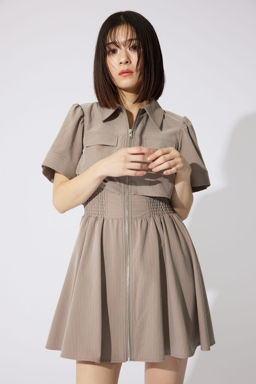 rienda「バストフレアミニワンピース」|ワンピース|