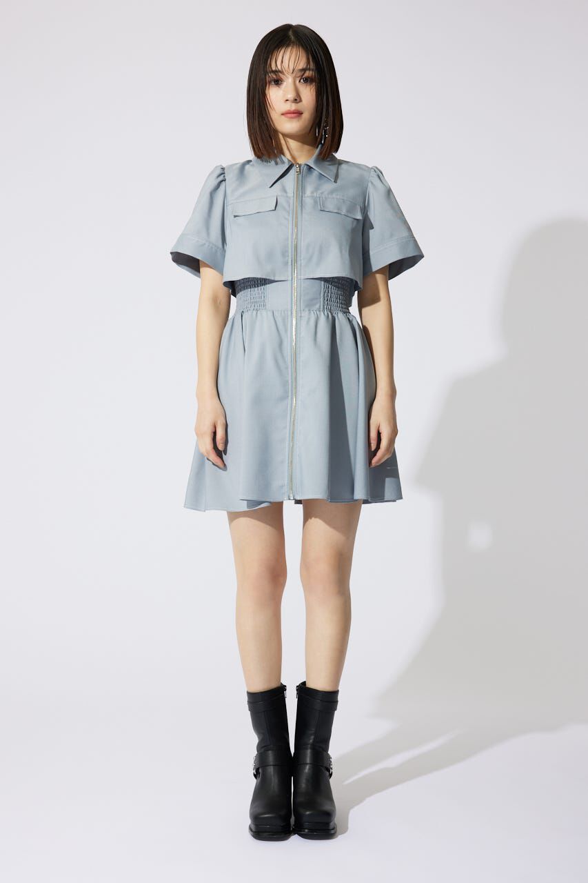 rienda「バストフレアミニワンピース」|ワンピース|