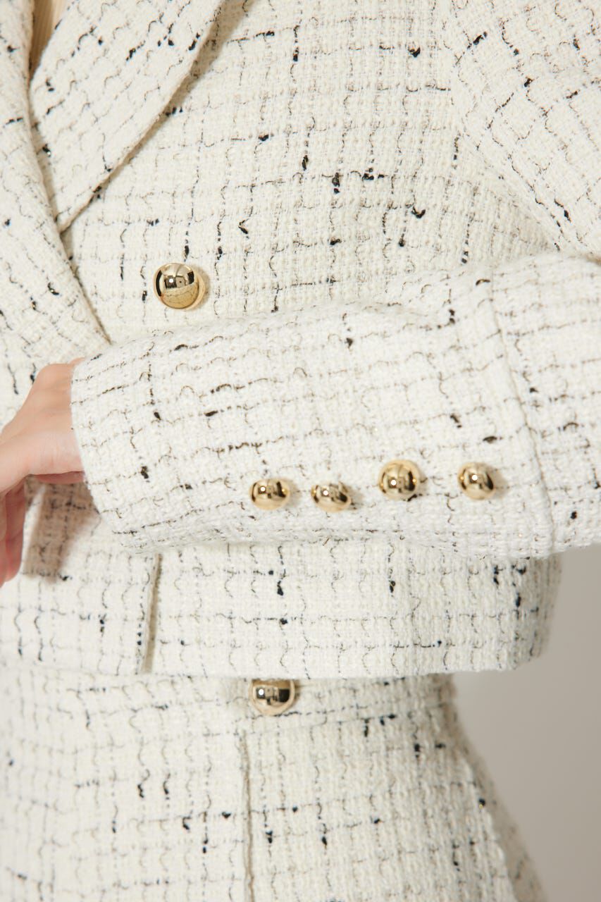 rienda「ツイードショートジャケット」|その他|