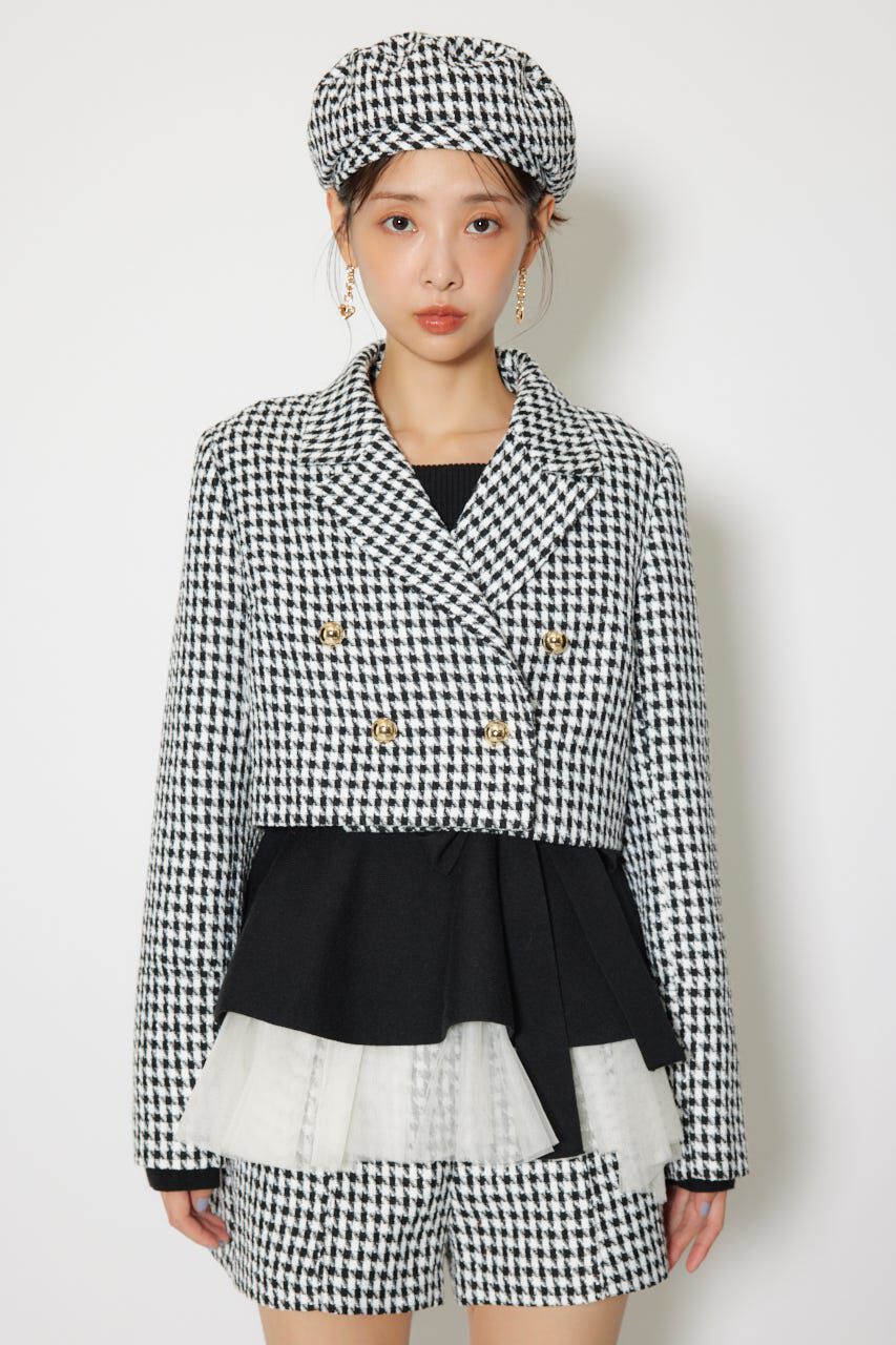 rienda「ツイードショートジャケット」|その他|