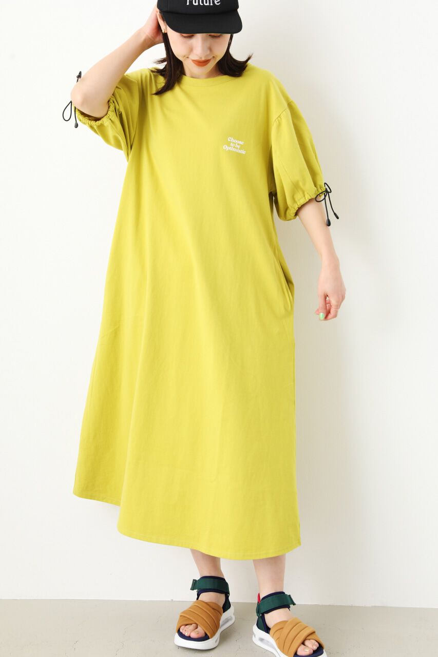 RODEO CROWNS「O/D アームシャーリングワンピース」|ワンピース|