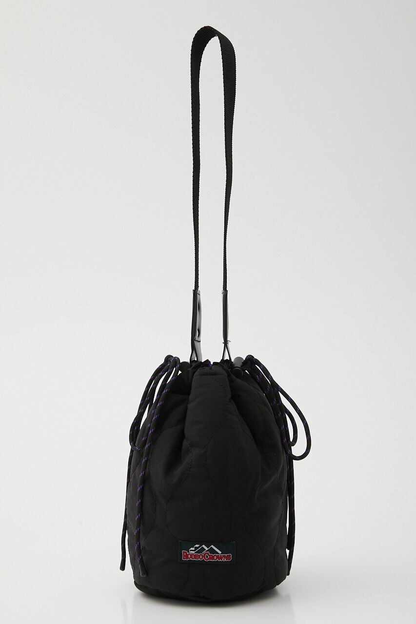 RODEO CROWNS「QUILTING 巾着 BAG」|その他|BLK
