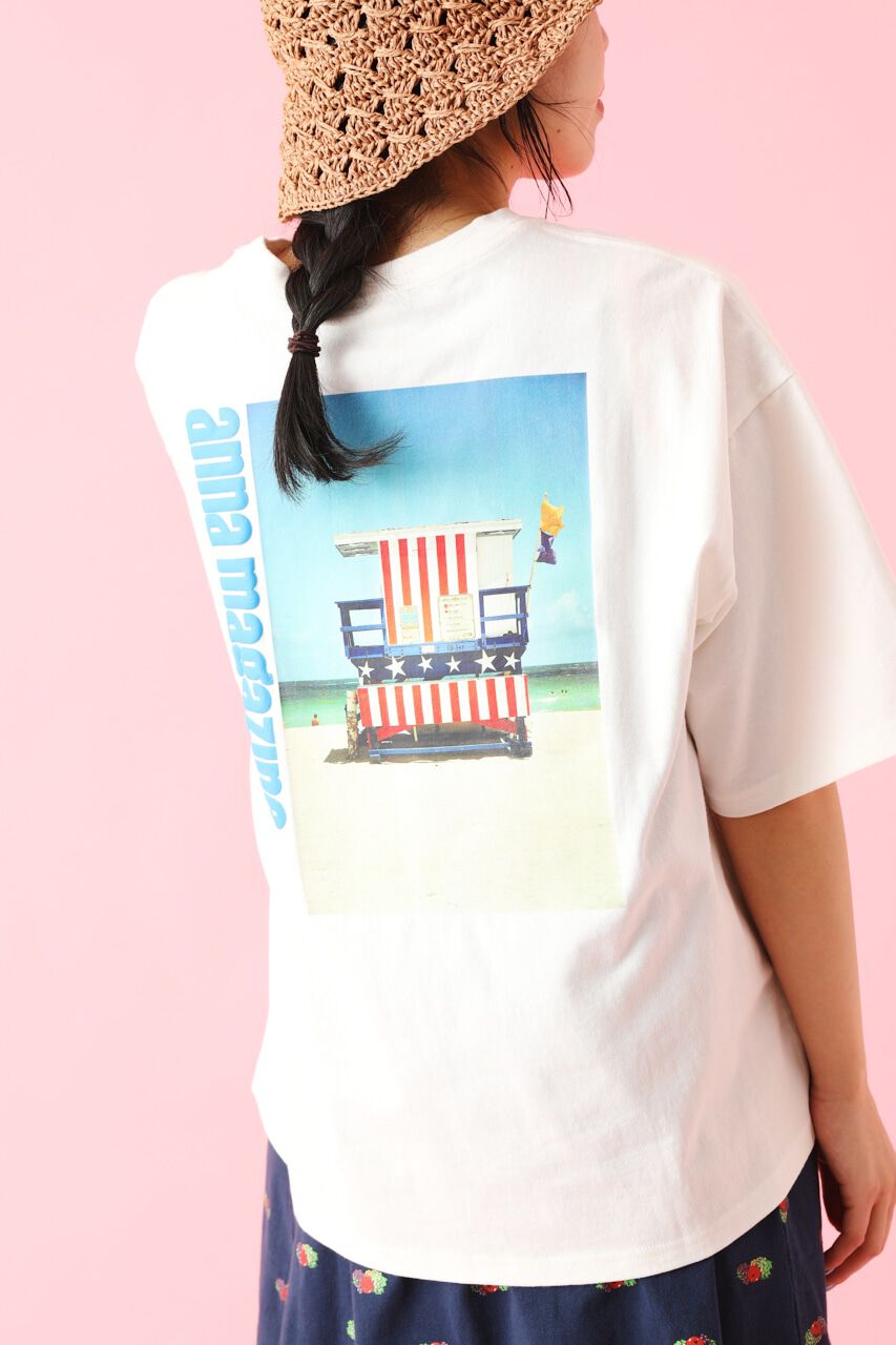 RODEO CROWNS「FOTLｘAMG BREAK Tシャツ」|Tシャツ・カットソー|柄BLU5