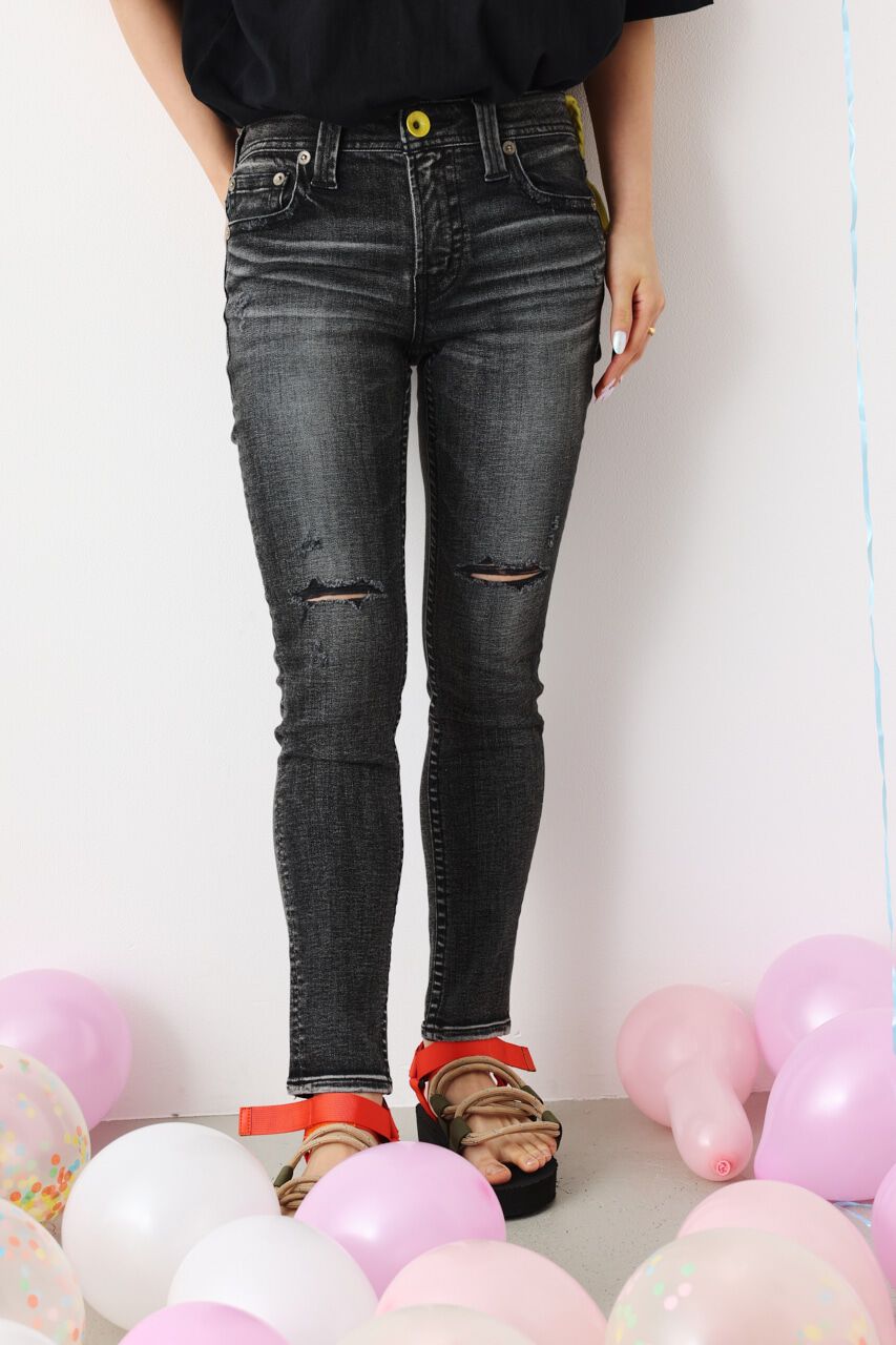 RODEO CROWNS「R&K TYPE2 CRASH スキニー」|デニム|