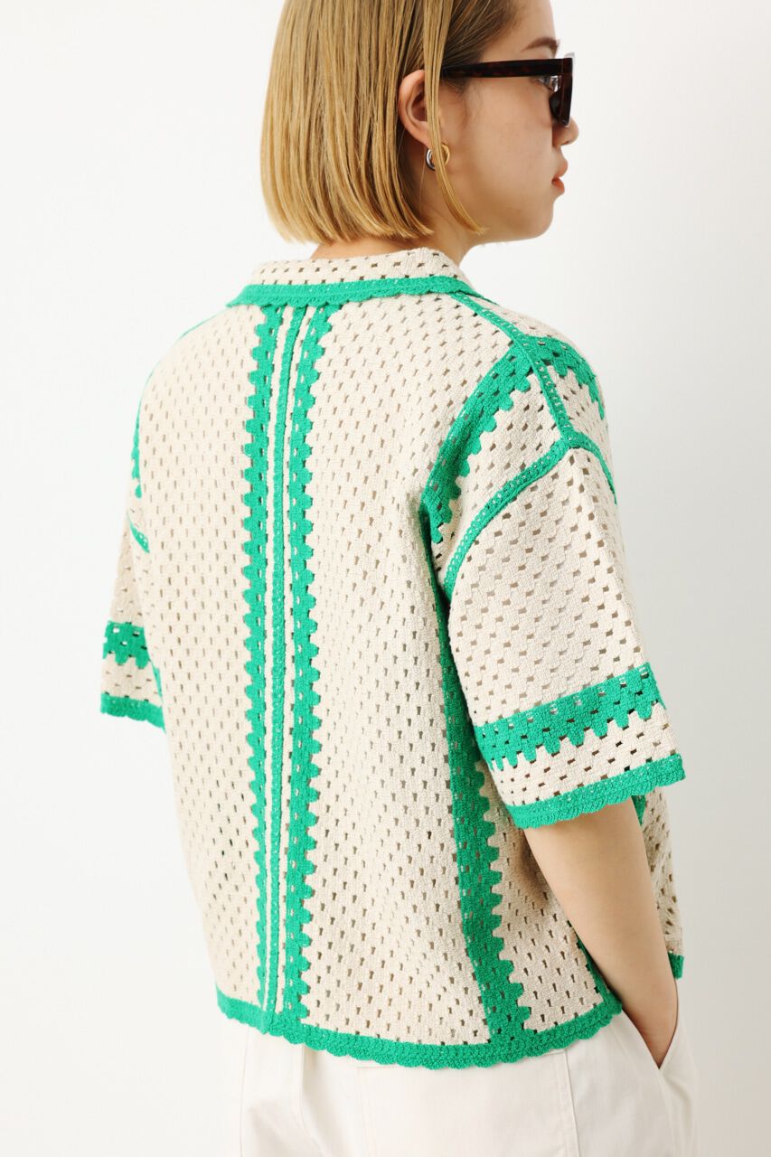 RODEO CROWNS「クロシェカーディガン」|カーディガン|