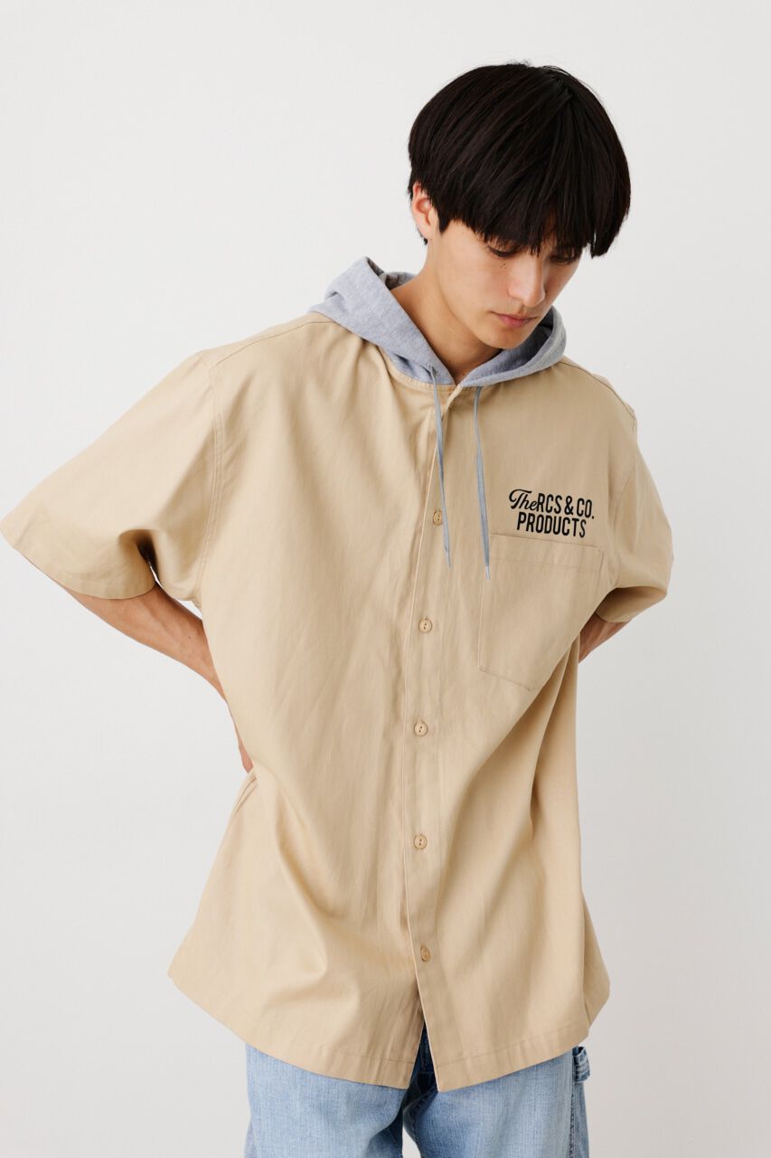 RODEO CROWNS「ワークフードシャツ」|シャツ・ブラウス|