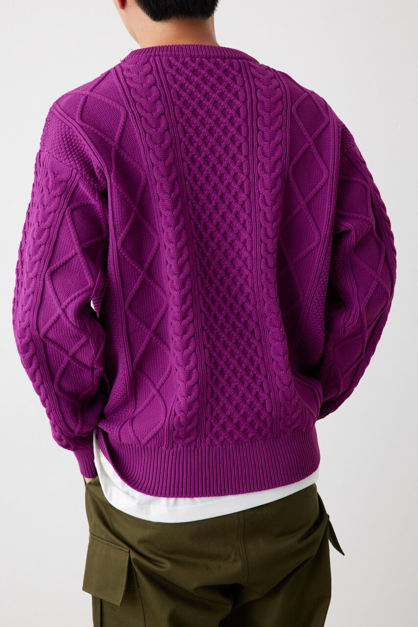 RODEO CROWNS「A-LIGHT KNIT ケーブルトップス」|ニット・セーター|