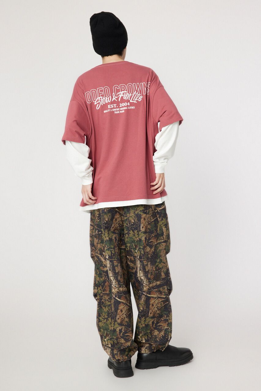 RODEO CROWNS「ロゴレイヤードL/S Tシャツ」|Tシャツ・カットソー|