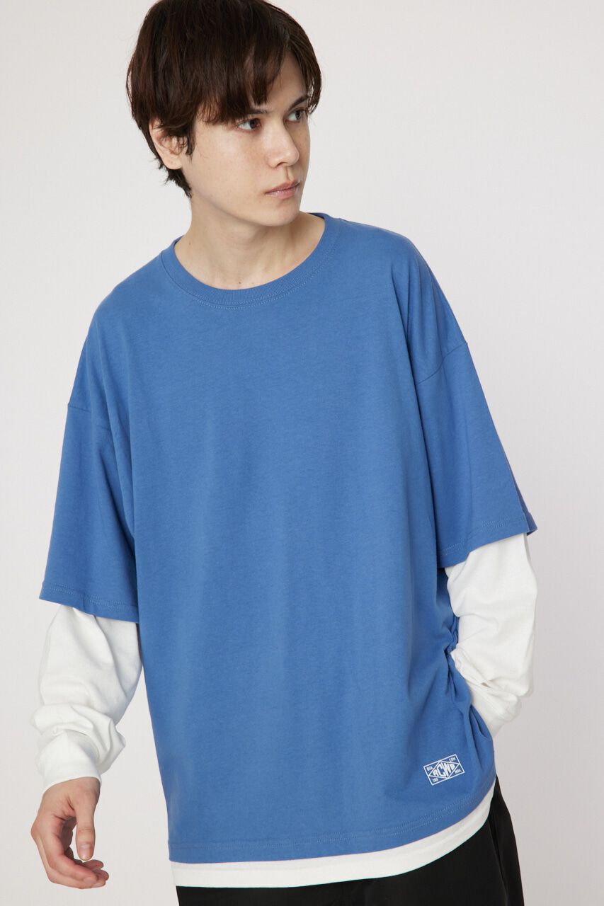 RODEO CROWNS「ロゴレイヤードL/S Tシャツ」|Tシャツ・カットソー|D/BLU3