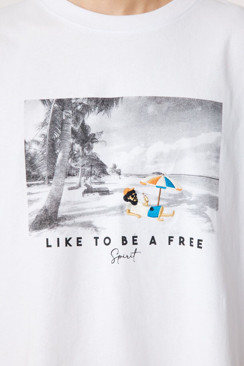 RODEO CROWNS「エンブロイダリーフォト Tシャツ」|Tシャツ・カットソー|