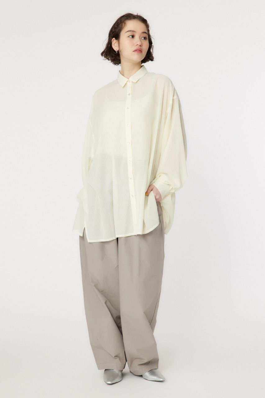 RODEO CROWNS「シアーストライプシャツ」|シャツ・ブラウス|