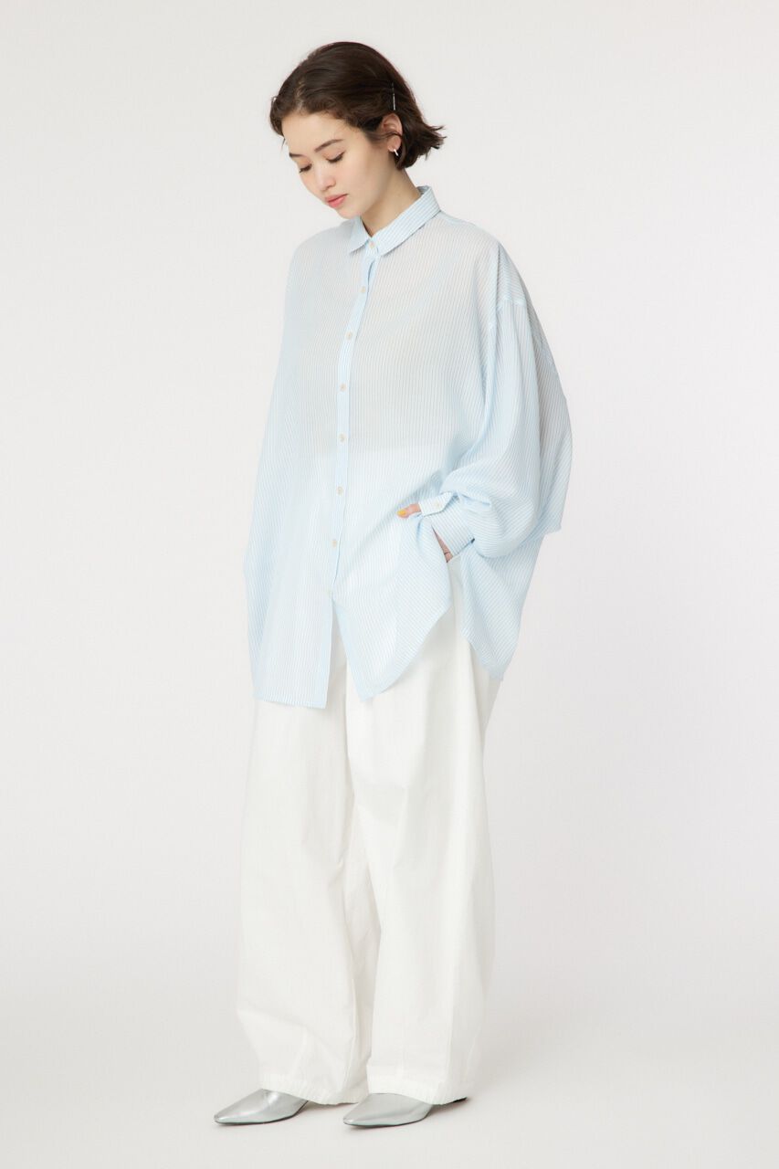 RODEO CROWNS「シアーストライプシャツ」|シャツ・ブラウス|