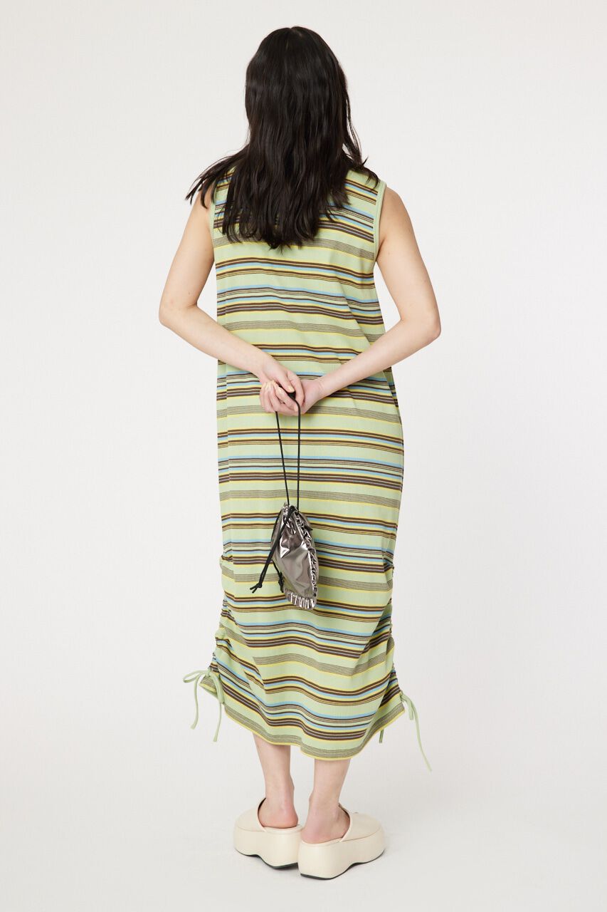 RODEO CROWNS「マルチボーダータンクマキシワンピース」|ワンピース|