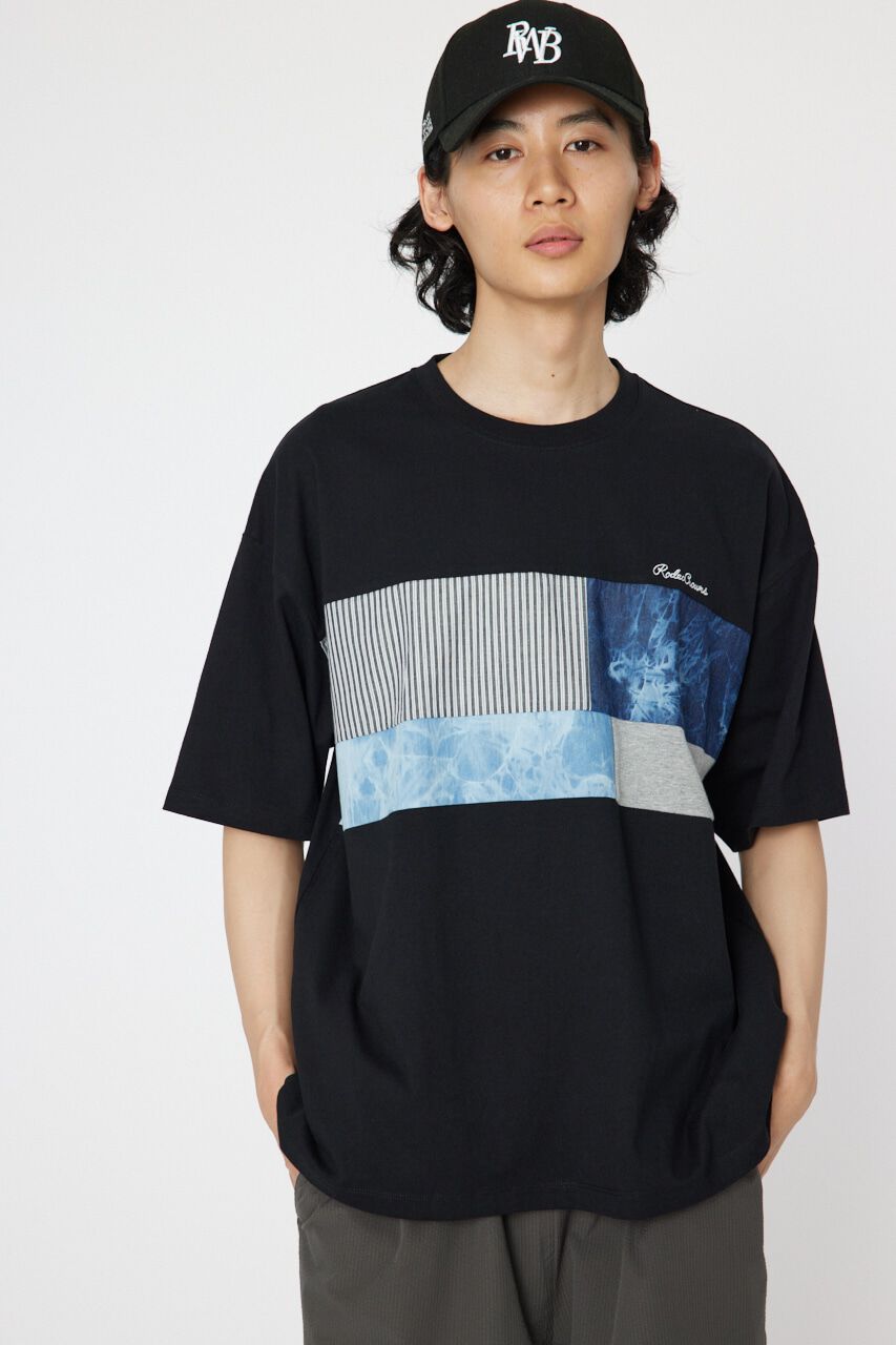 RODEO CROWNS「チェストミックス Tシャツ」|Tシャツ・カットソー|BLK