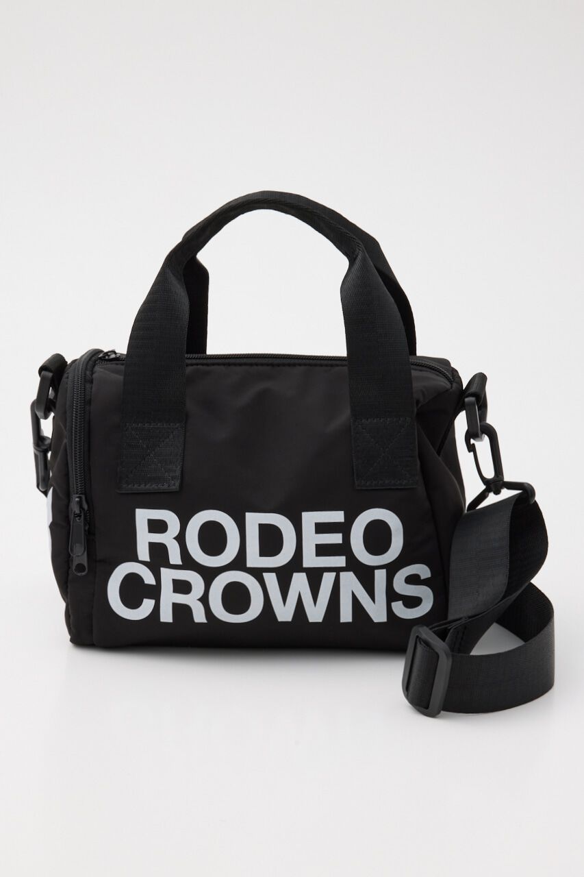 RODEO CROWNS「COLOR TAPE MINI BOSTON BAG」|その他|BLK