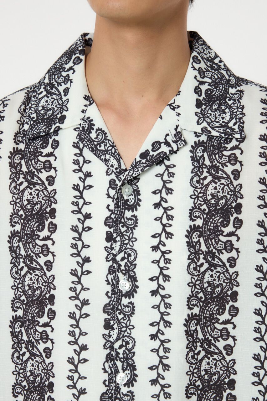 RODEO CROWNS「bandana-stripe shirt」|シャツ・ブラウス|