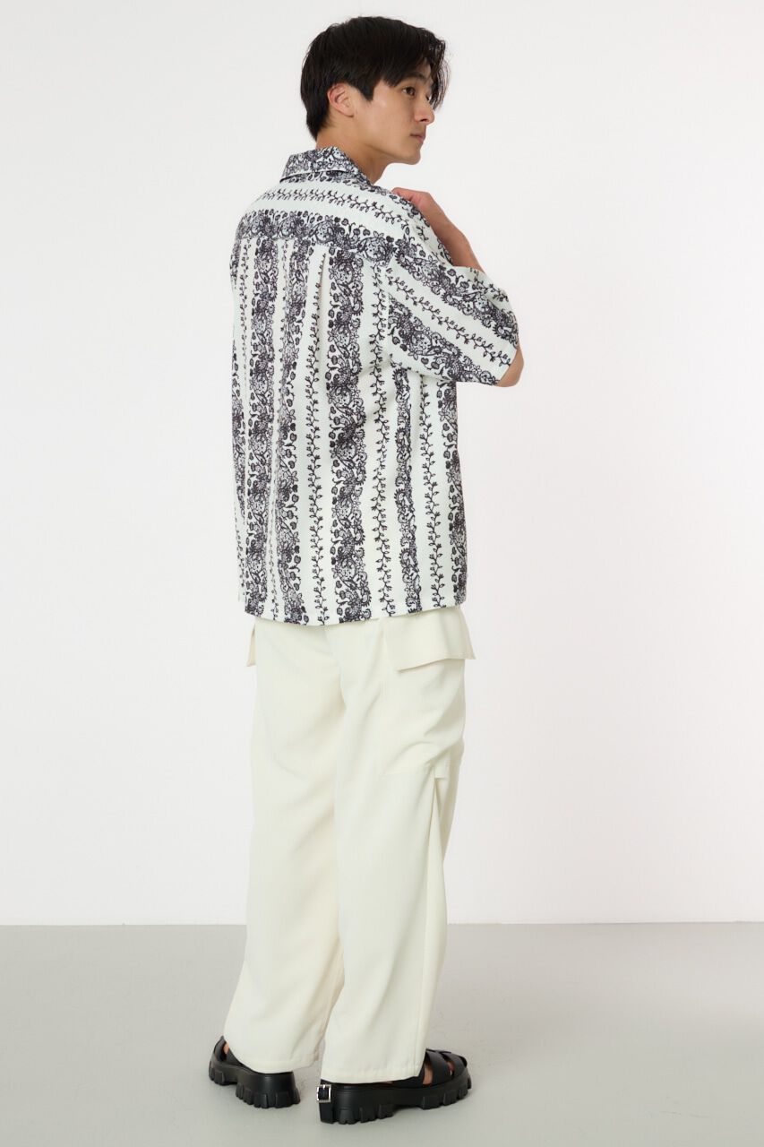 RODEO CROWNS「bandana-stripe shirt」|シャツ・ブラウス|