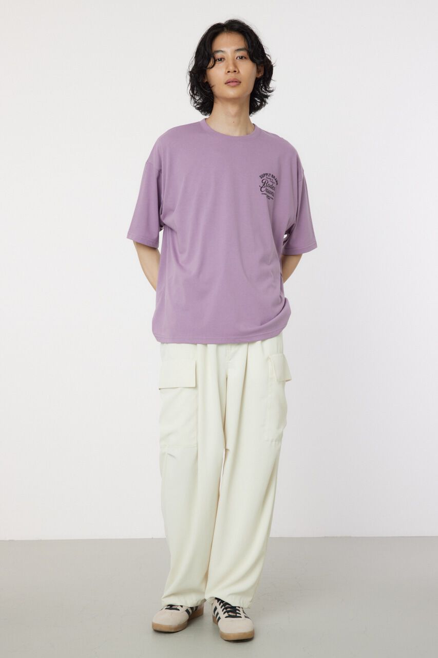 RODEO CROWNS「コーデュロイレーベルTシャツ」|Tシャツ・カットソー|