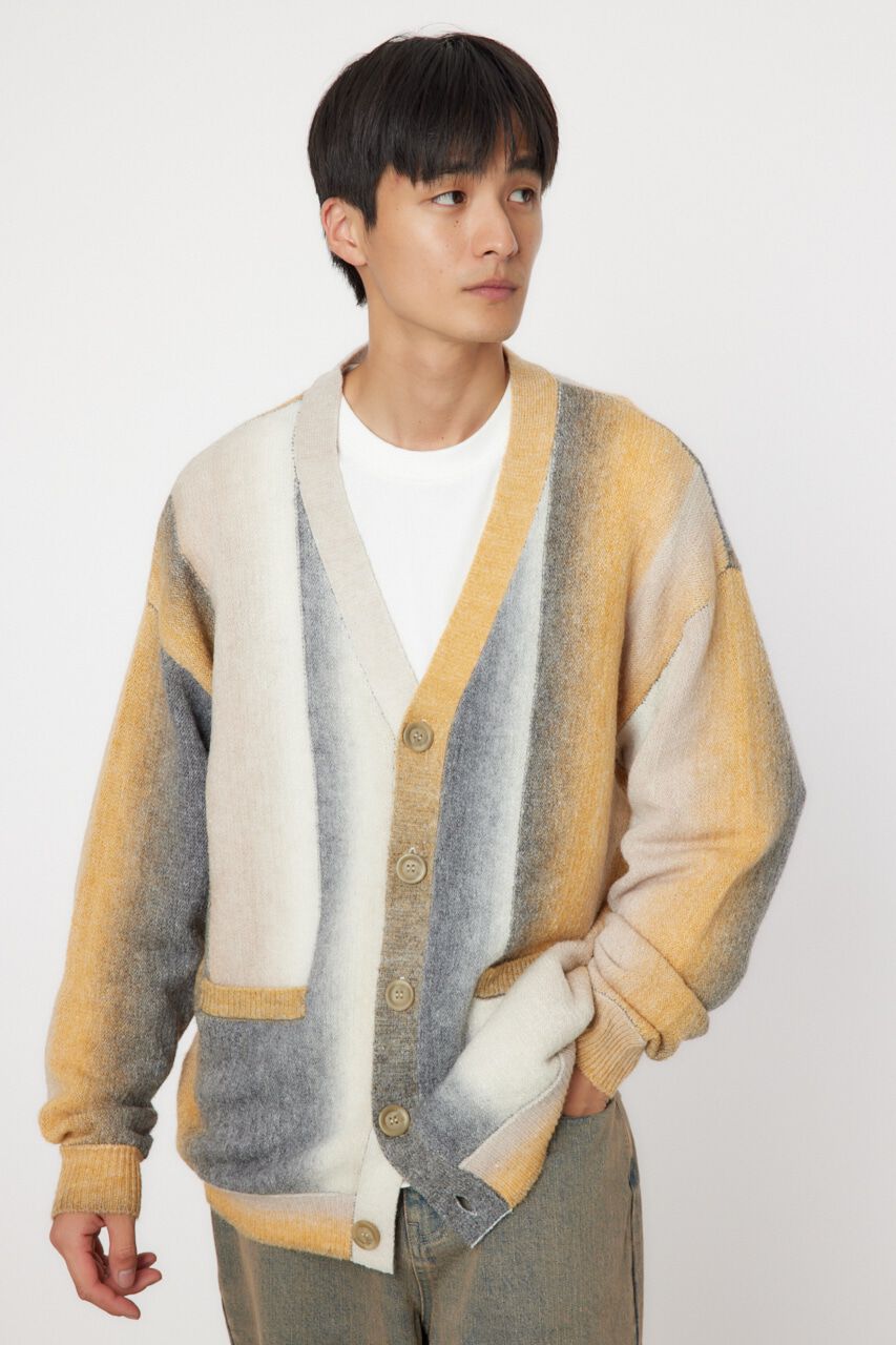 RODEO CROWNS「グラデーションシャギーニットカーデ」|カーディガン|