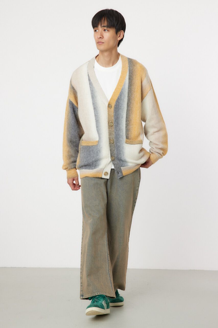 RODEO CROWNS「グラデーションシャギーニットカーデ」|カーディガン|