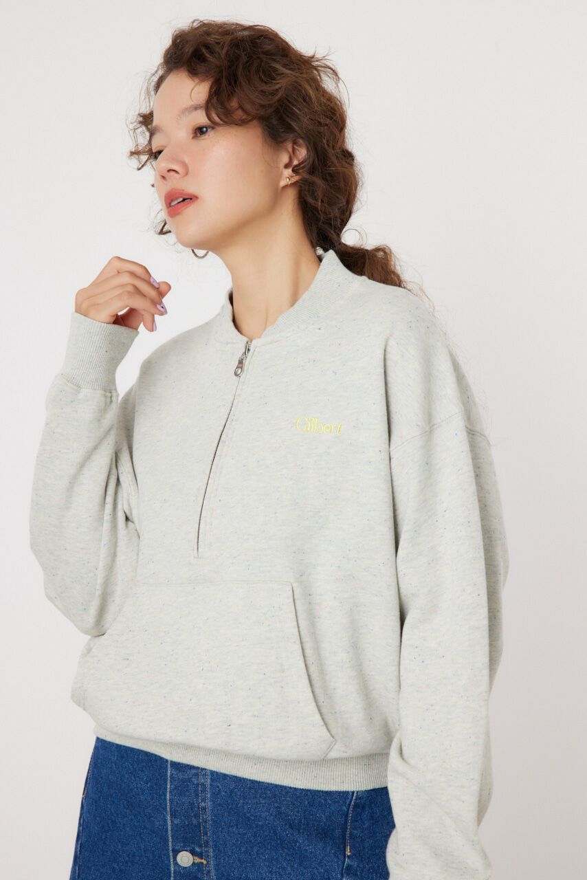 RODEO CROWNS「VTG ハーフジップスウェットトップス」|パーカー|T.GRY