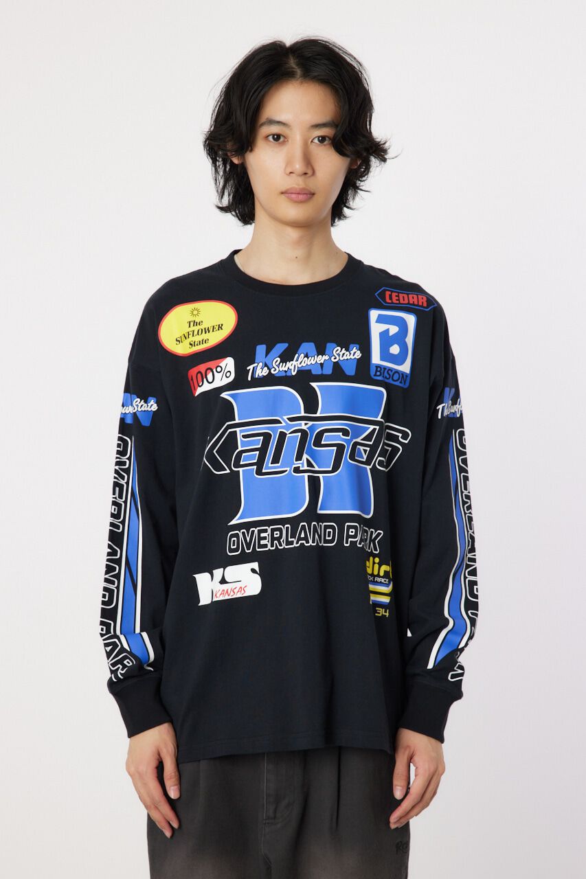 RODEO CROWNS「レーシング ロングスリーブTシャツ」|Tシャツ・カットソー|