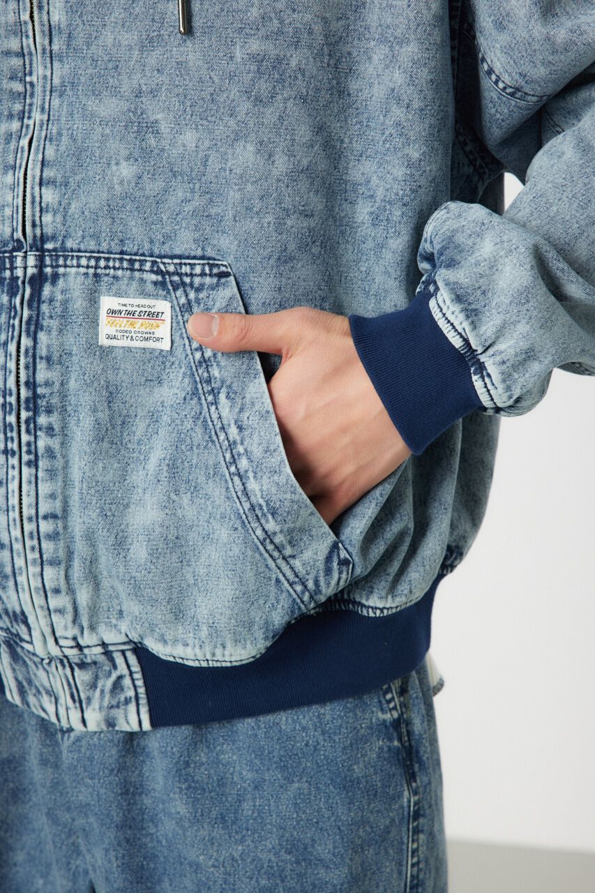 RODEO CROWNS「アクティブフーディージャケット」|ブルゾン・スタジャン|