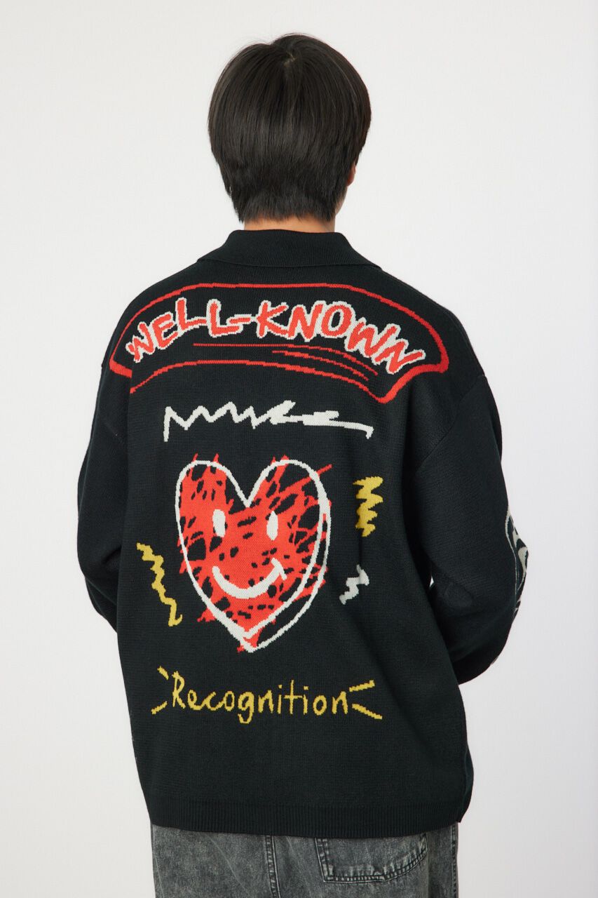 RODEO CROWNS「フリーパターンニットカーデ」|カーディガン|