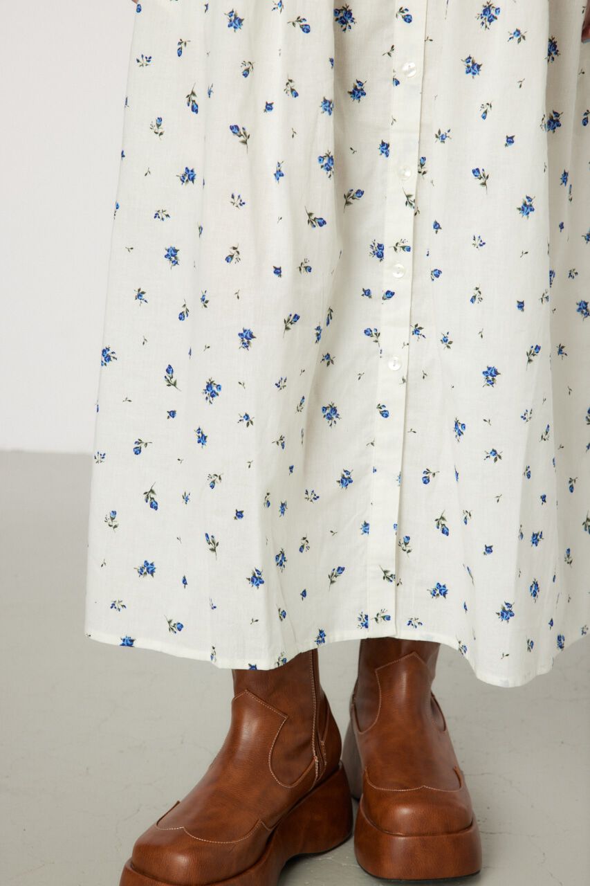 RODEO CROWNS「フラワーパターンフリルワンピース」|ワンピース|