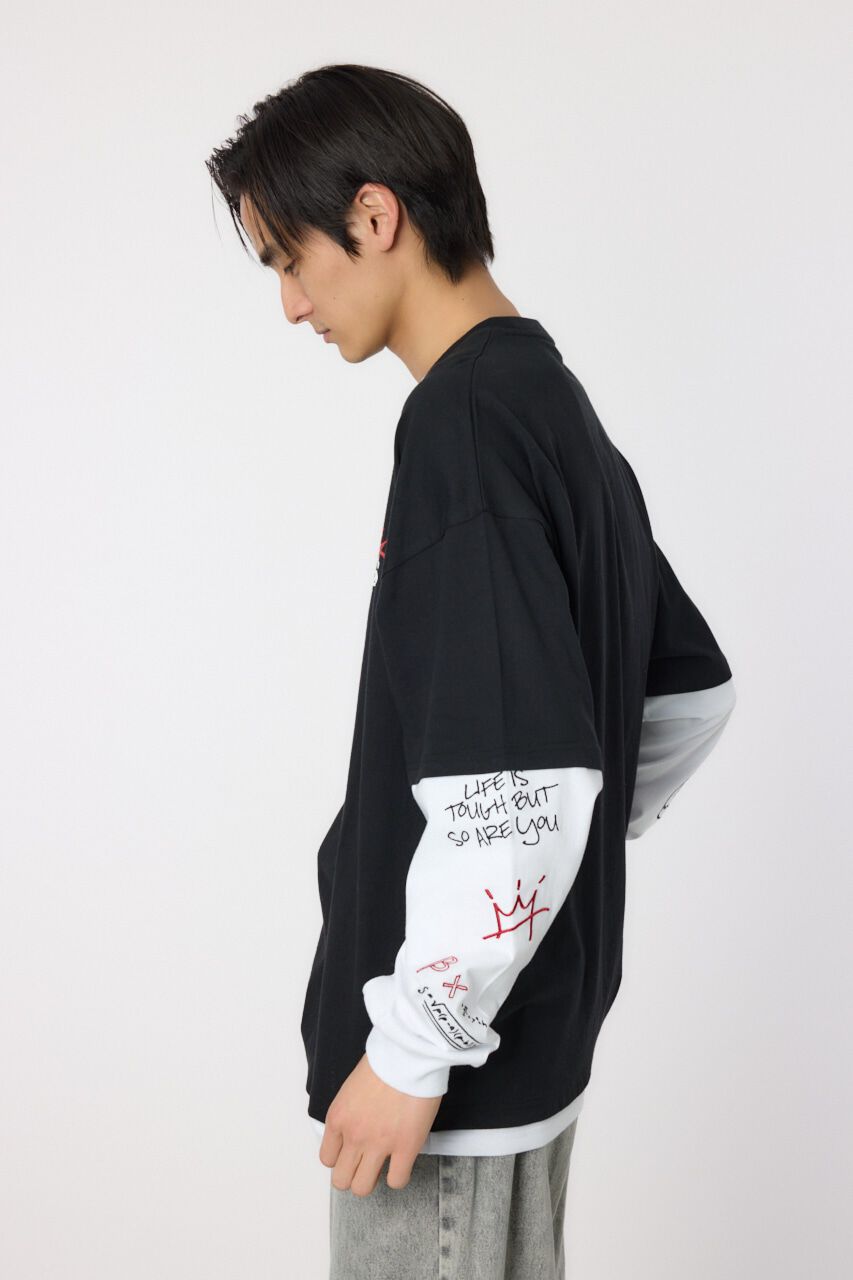 RODEO CROWNS「フェイクレイヤードロングスリーブTシャツ」|Tシャツ・カットソー|