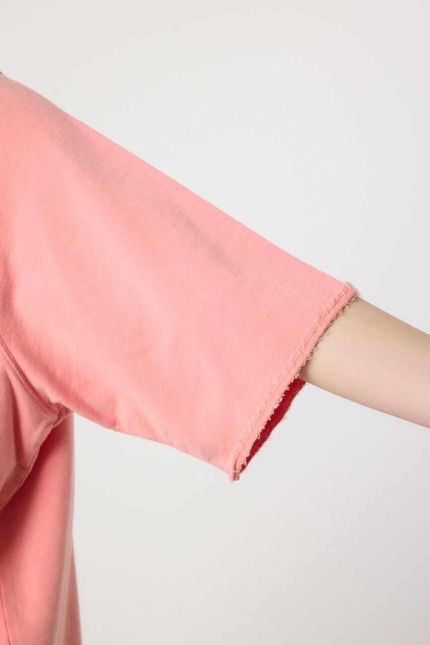 RODEO CROWNS「CIRCLE エンボスロゴ半袖スウェットトップス」|Tシャツ・カットソー|