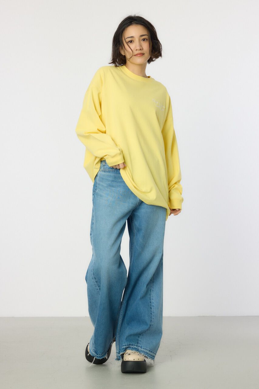 RODEO CROWNS「BACK SKETCH LOGO ロングTシャツ」|Tシャツ・カットソー|