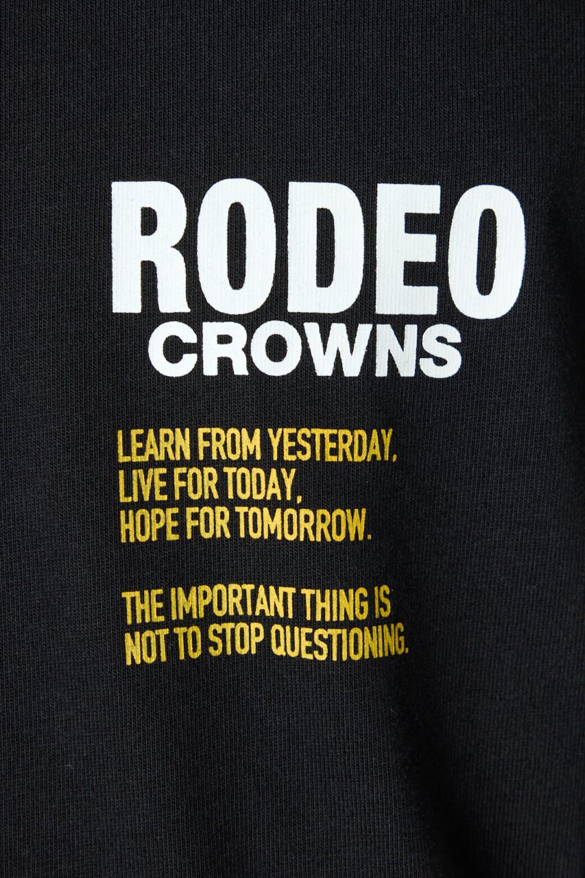 RODEO CROWNS「メンズOverlap デニムアップリケTシャツ」|Tシャツ・カットソー|