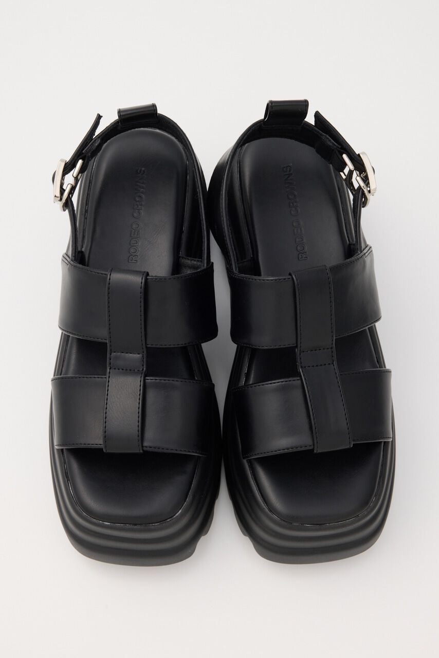 RODEO CROWNS「ボリュームソールグルカサンダル」|サンダル|