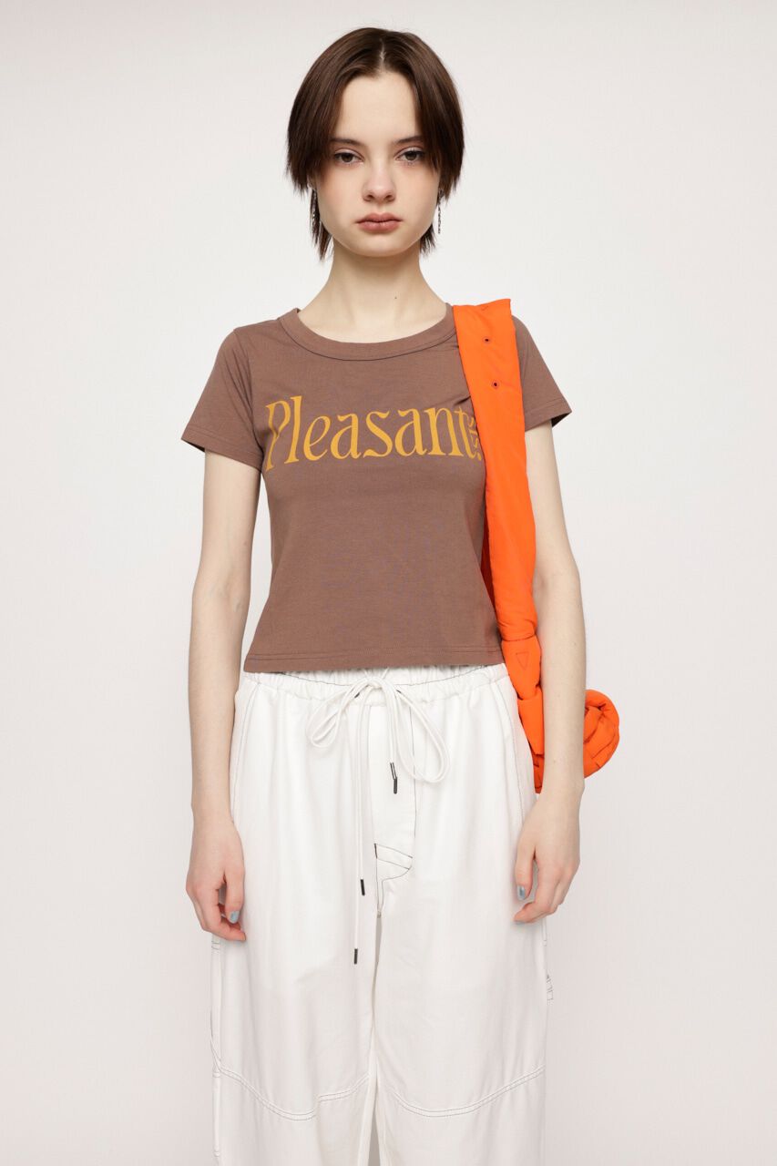 SLY「LOGO MINI Tシャツ」|Tシャツ・カットソー|BRN