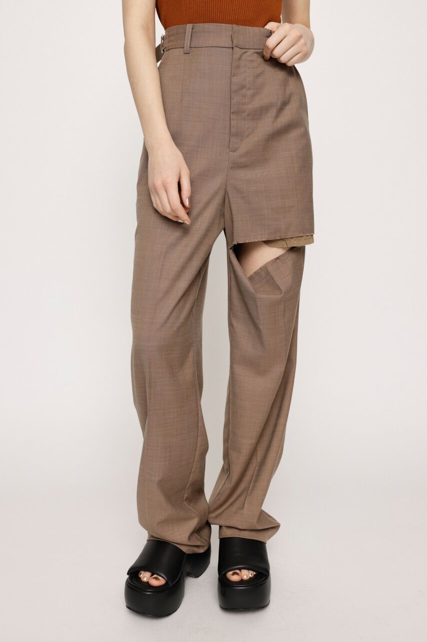 SLY「CUT OFF WIDE STRAIGHT パンツ」|その他|