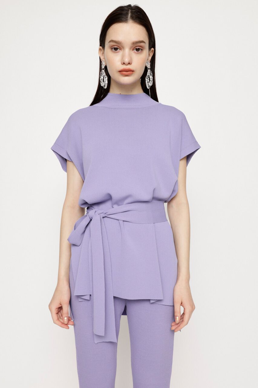 SLY「WASHABLE WAIST BELT チュニック」|ニット・セーター|PUR