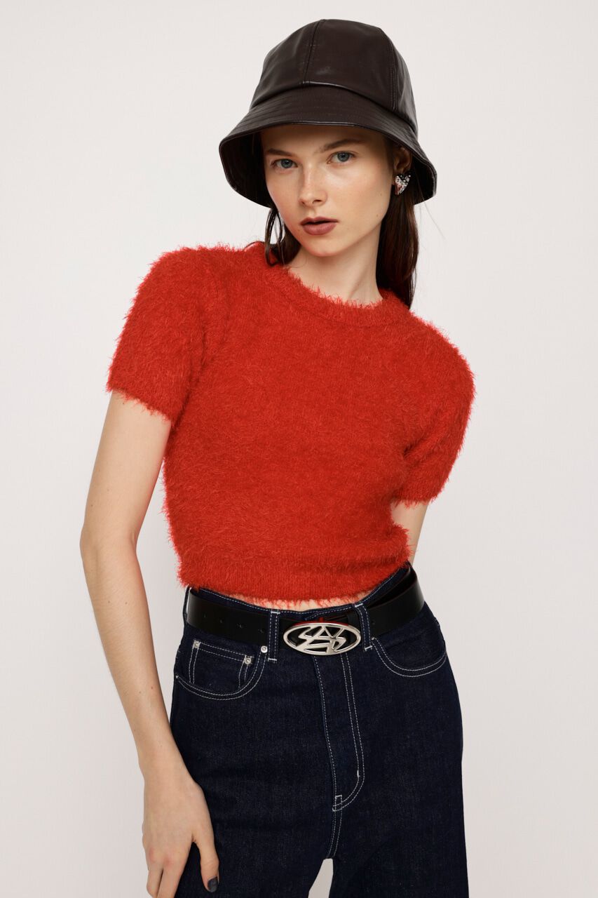 SLY「SHAGGY TINY Tシャツ」|ニット・セーター|