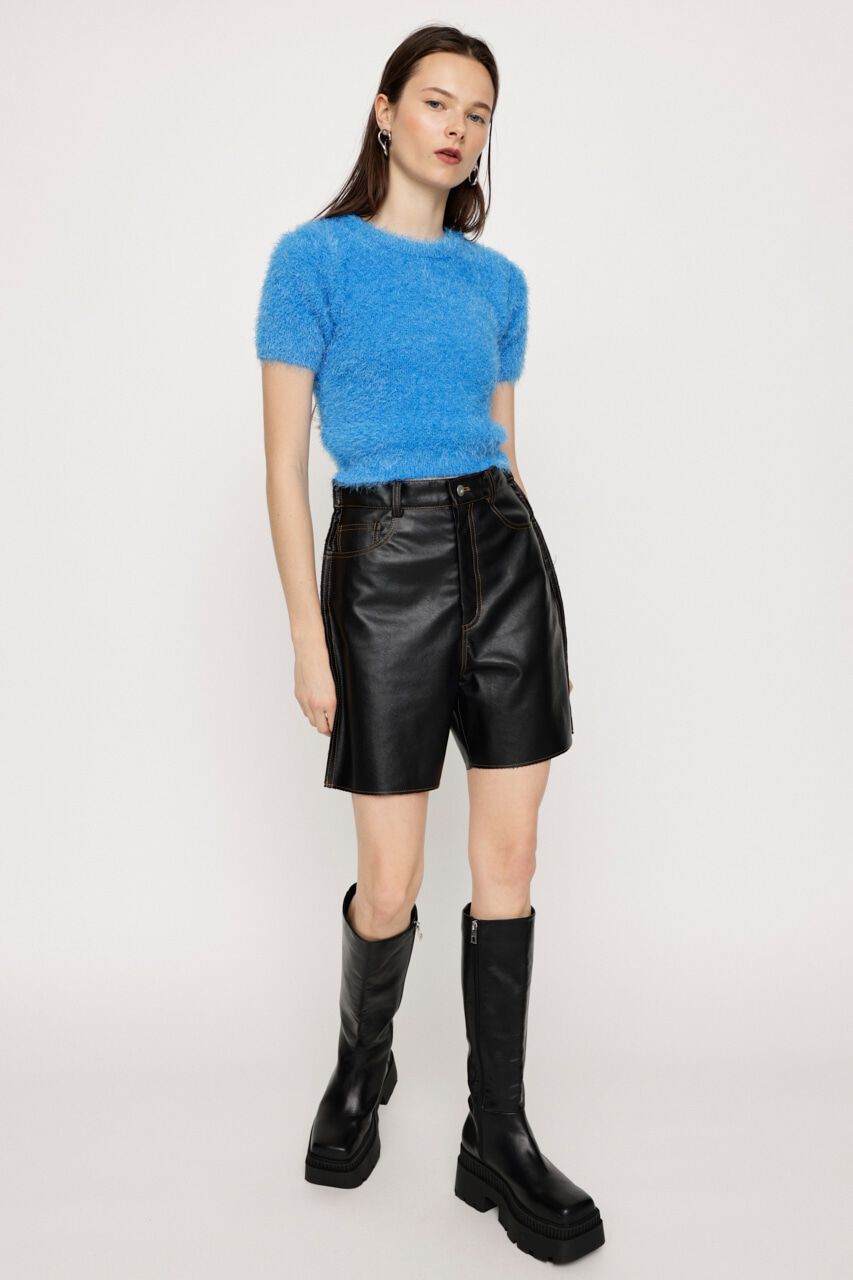 SLY「SHAGGY TINY Tシャツ」|ニット・セーター|