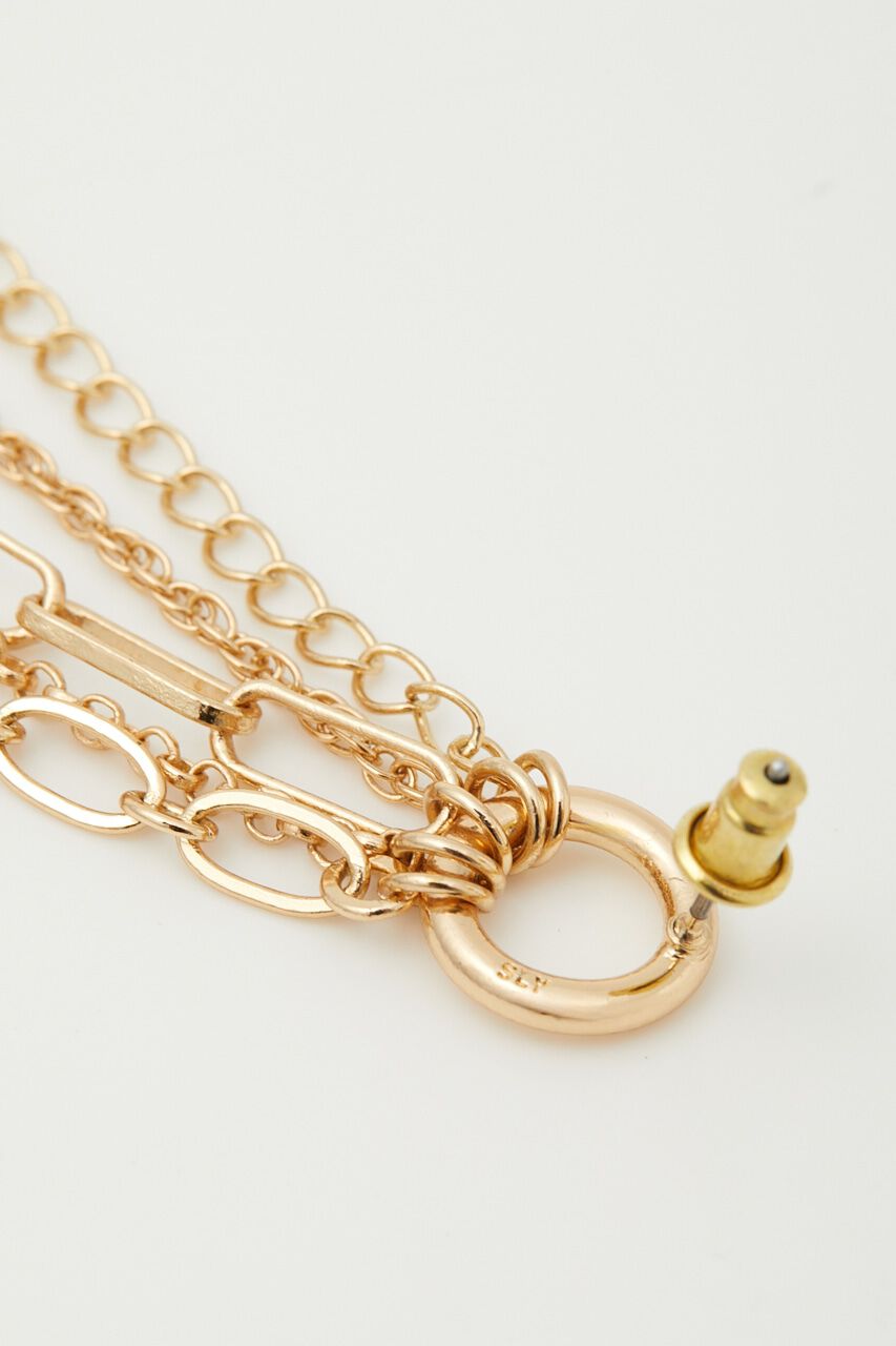 SLY「VARIOUS CHAIN ピアス」|ピアス|