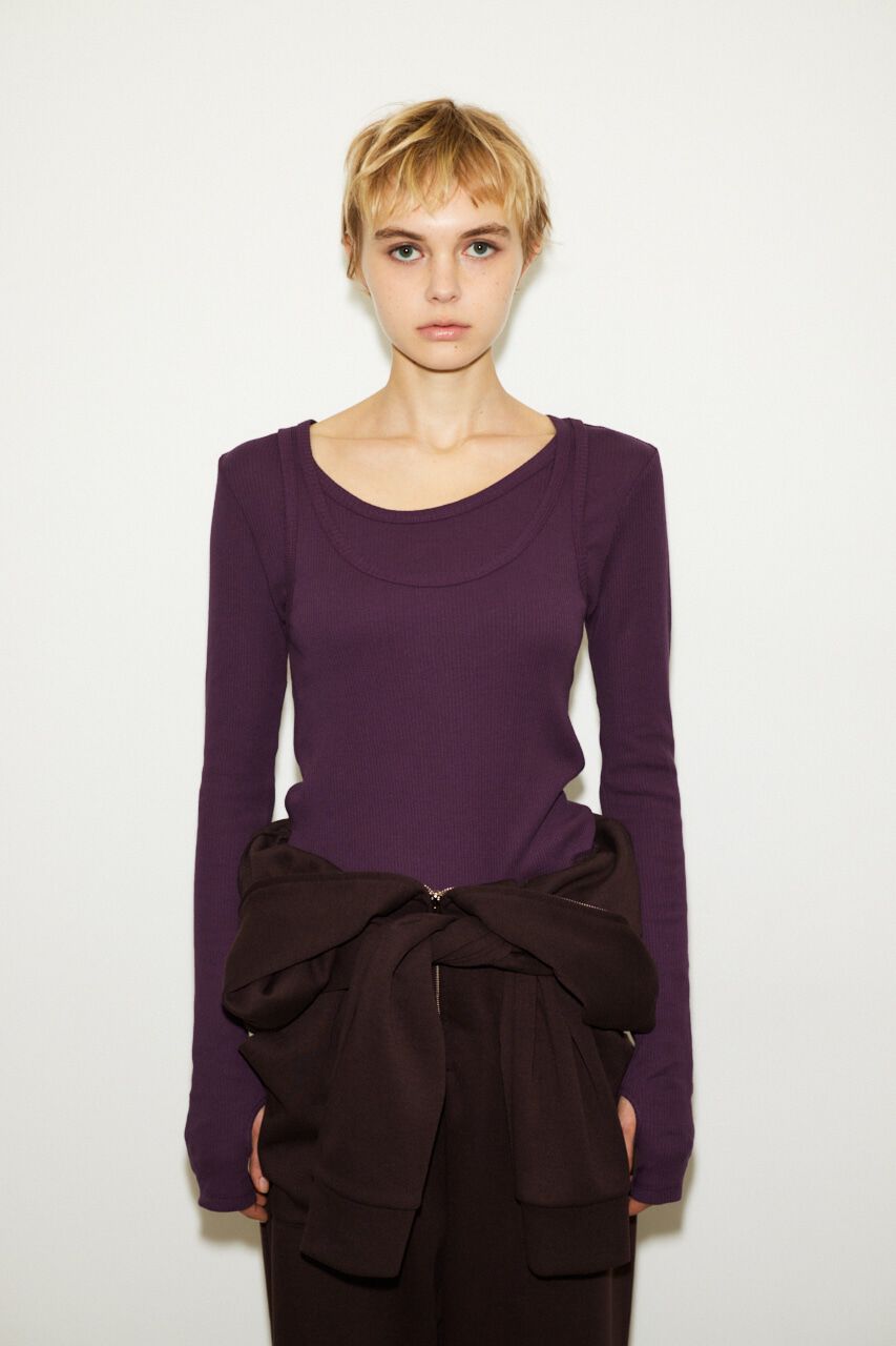 SLY「TANK LAYERED 2P トップス」|Tシャツ・カットソー|